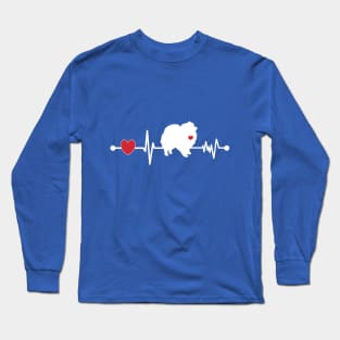 Pomeranians Make Your Heart Beat Long Sleeve T-Shirt